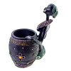 Африканка з кошиком, підставка під ручки (16х12, 5х9см) D