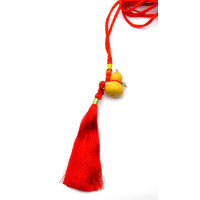 Pumpkin gourd pendant (31x5x3.5 cm)