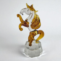 Pegasus Horse, Crystal Amber (5.5x10x4 cm)