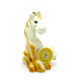 Horse porcelain (10.5x6.5x6.5 cm)