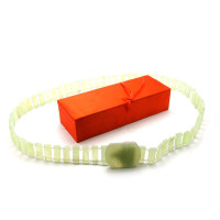 Jade belt (117x4x2 cm)