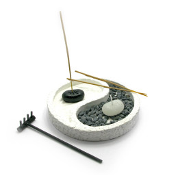 Підставка під пахощі "Інь Янь" (d-15 h-2,5 см)