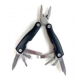 Нож-плоскогубцы с набором инструментов черный (9 в1)(7х3,5х2 см)