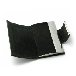 Візитниця шкіряна з магнітним замком (9,5 х6, 5х1, 5 см)