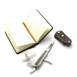 Подарочный набор (Нож,записная книжка,ключница)(24х17х4 см)