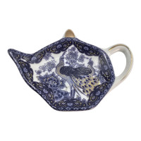 Tea bag stand (11.5 cm) (TBP1003-5) "Peacock"