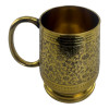 УЦЕНКА Кружка бронзовая позолоченая 0,5л. (15х14,5х10 см)