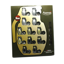 Зажигалка газовая "Граната" (7,5х2,5х1 см)