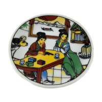 Fridge magnet "Tea ceremony" (5.5 cm)