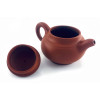 Brown earthenware service (17x18x9.5 cm)