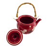 Ceramic tea set (teapot, 4 bowls) (teapot 700 ml, bowl 50 ml (28x17x11.5 cm)