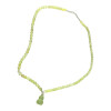 Jade necklace with pendant "Gourd" (22.5 cm)