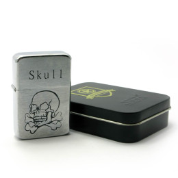 Lighter gasoline, bronze, in gift box E