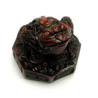 Жаба кам'яна крихта коричнева (6,5х7х7 см)