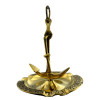 Ashtray "Anchor" bronze (13.5×12.5×12.5 cm)