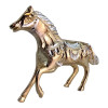 Лошадь алюмининиевая (15х10,5х3,5 см)
