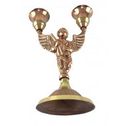 Подсвечник "Ангел" бронзовый  (16х10,5х7 см)