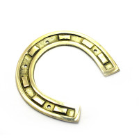 Подкова бронзовая  (10,5х10,5х0,3 см)