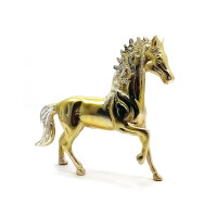 Horse aluminum (20x18x4 cm)