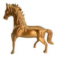 Aluminum horse figurine (20×18×4 cm)