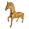 Aluminum horse figurine (20×18×4 cm)