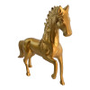 Aluminum horse figurine (20×18×4 cm)