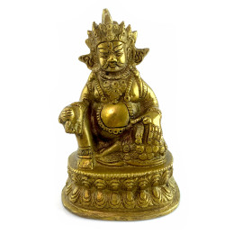 Кубер бронза (14,5 х 9,7 х 8,3 см)