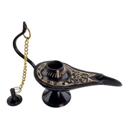 Aladdin's Lamp, Black Bronze (7.51x10x4 cm)