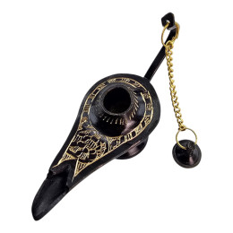 Aladdin's Lamp, Black Bronze (7.51x10x4 cm)