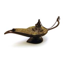 Aladdin lamp bronze black (20x11x7 cm) (330 g.)