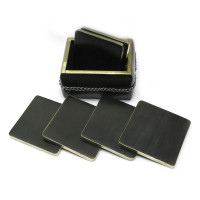 Cup holder ebony (11x8.5x8.5 cm)