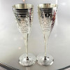 Silver plated bronze glasses (eg 2 pieces) (h-20 cm) (19x20x8.5 cm)