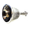 Chakra bronze silvered bell (d-9.5 h-15.5 cm)