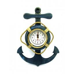 Anchor with a clock (45x32.5x4 cm)