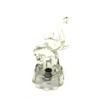 Crystal elephant with lighting (10.5x5x6 cm)