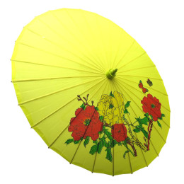Silk umbrella with a pattern (57 cm)