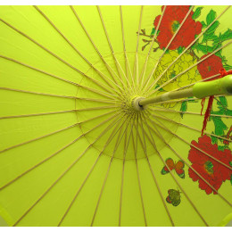 Silk umbrella with a pattern (57 cm)