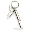Bag holder for women's handbag "White shoe" (5.5x4x1.5 cm)