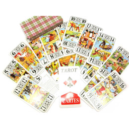 Карти для ворожіння "ТАРО" (11,91 х6, 5х3 см)