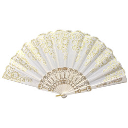 Веер  "Узор"  (23 см)28542F