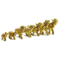 Elephants set 7 pcs (36x28x10 cm)