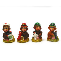 Мавпочка - професії  (6,5х4,5х4,5 см)