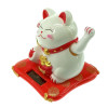 Кошка Манэки-нэко на солнечной батарее (7,5х7х6,5 см)