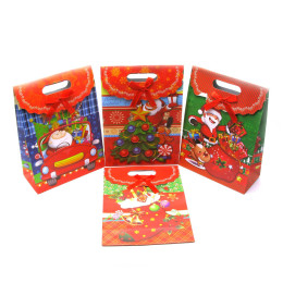 Gift package "New Year" cardboard (12 pcs/pack) (27x20 cm)