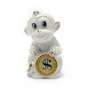 Мавпочка з монетою фарфор (6,5х4х3,5 см)