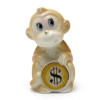 Мавпочка з монетою фарфор (6,5х4х3,5 см)