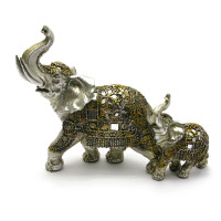Elephants couple (29x22.5x7 cm)
