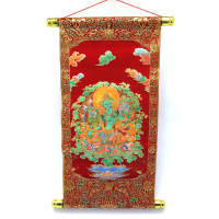 Панно красное "Тара"(40х20 см)