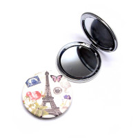 Зеркальце косметическое круглое "Романтик-Арт" (d-6,5 см)