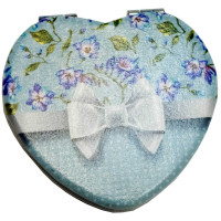 Зеркальце косметическое круглое "Романтик-Арт" (d-6,5 см)